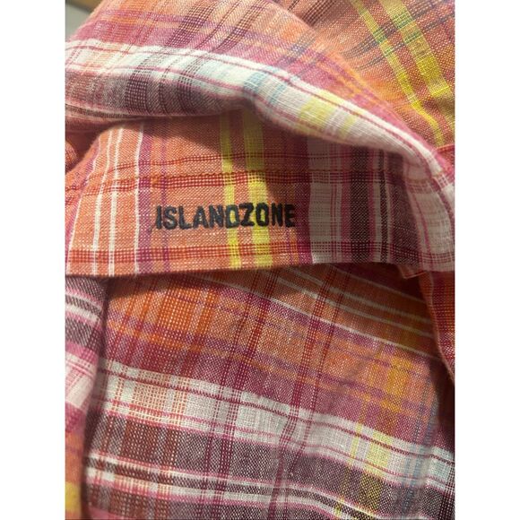 Tommy Bahama Island Zone Long Sleeve Linen Blend Plaid Long Sleeve XXXL - Picture 7 of 8